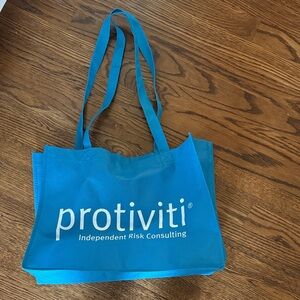 Blue Tote Bag